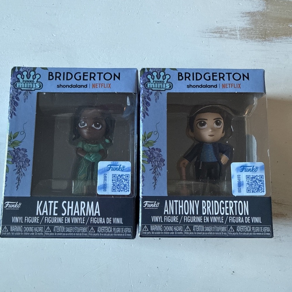 Funko Pop! Minis - Bridgerton: Anthony Bridgerton & Kate Sharma HTF